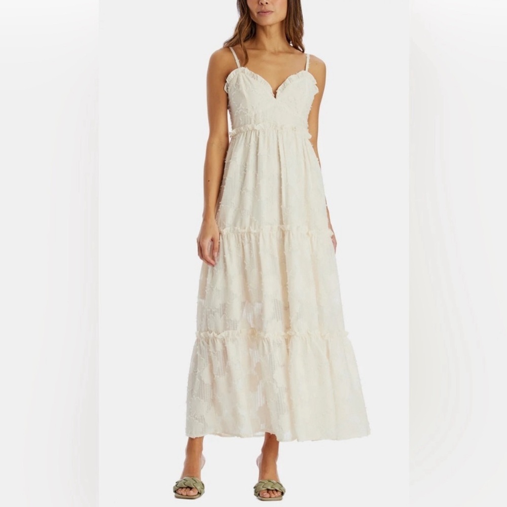 Lena Floral Tiered Maxi